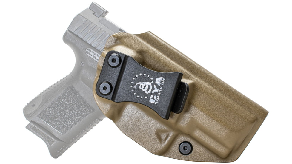 CYA Supply Co. IWB Holster for Canik, TP9 Elite SC, Right Hand Draw, Flat Dark Earth, Small, IWB0493