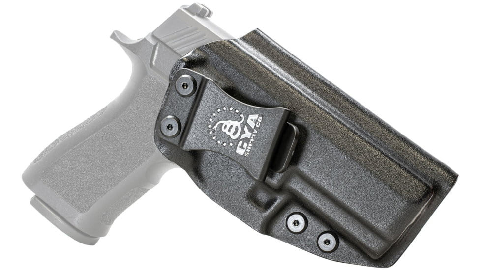 CYA Supply Co. IWB Holster, Sig Sauer, P320 X Carry, Right Hand Draw, Black, Small, IWB0541