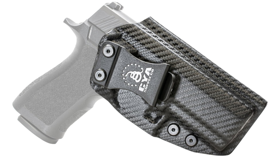CYA Supply Co. IWB Holster, Sig Sauer, P320 X Carry, Right Hand Draw, Carbon Fiber, Small, IWB0545