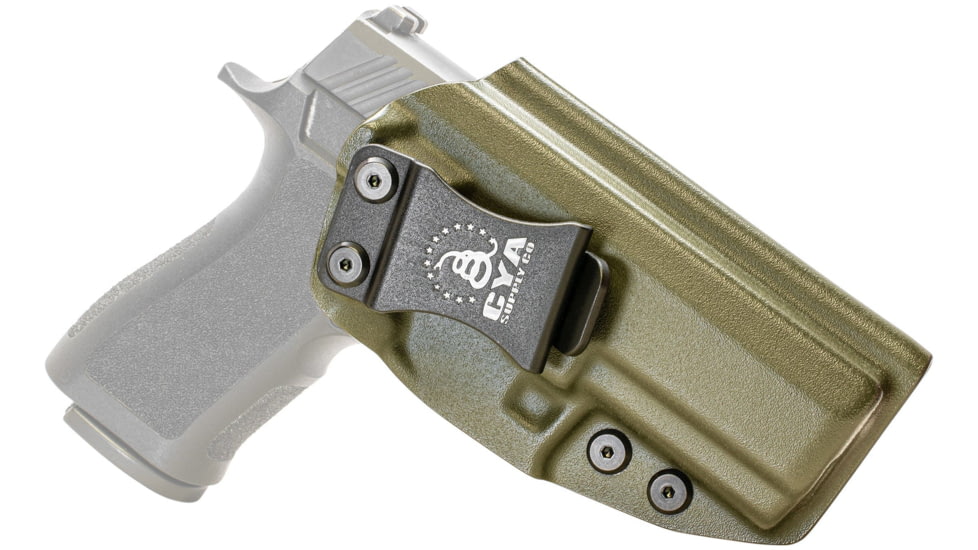 CYA Supply Co. IWB Holster, Sig Sauer, P320 X Carry, Right Hand Draw, Olive Drab, Small, IWB0549
