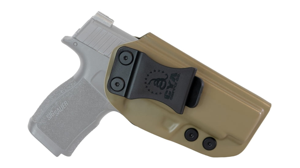 CYA Supply Co. IWB Holster, Sig Sauer, P365 XMACRO, Right Hand Draw, Flat Dark Earth, Small, IWB0563