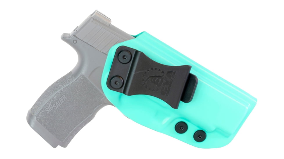 CYA Supply Co. IWB Holster, Sig Sauer, P365 XMACRO, Right Hand Draw, Teal Blue, Small, IWB0567