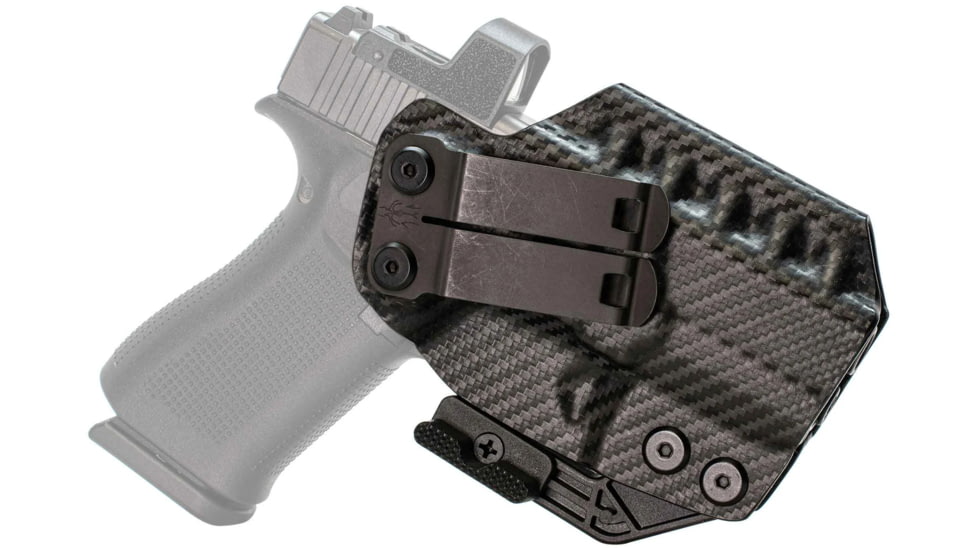 CYA Supply Co. RIDGE Inside the Waistband Holster for Glock, 43/43X/43X MOS, Right Hand Draw, Carbon Fiber, Small, RDG0015
