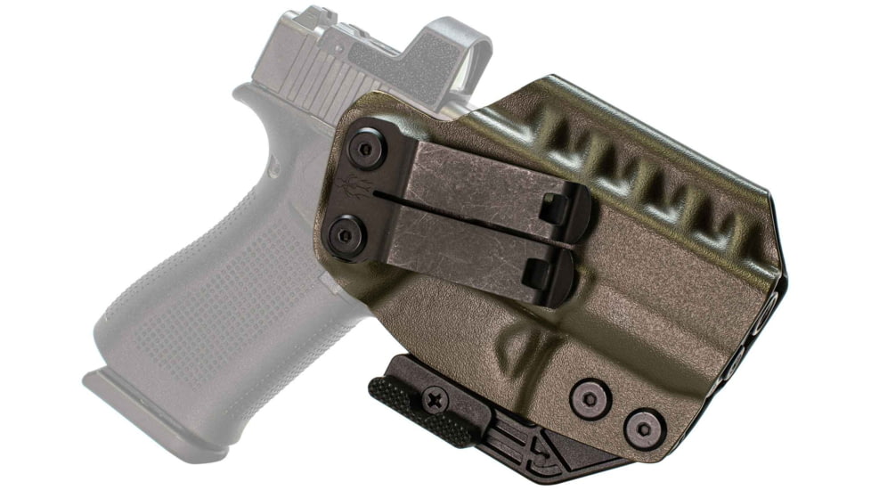 CYA Supply Co. RIDGE Inside the Waistband Holster for Glock, 43/43X/43X MOS, Right Hand Draw, Olive Drab, Small, RDG0019