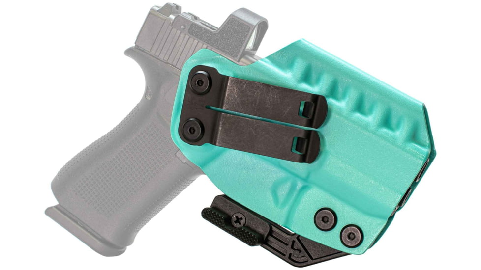 CYA Supply Co. RIDGE Inside the Waistband Holster for Glock, 43/43X/43X MOS, Right Hand Draw, Teal Blue, Small, RDG0017