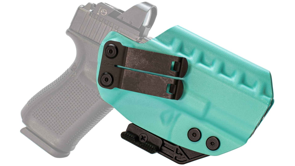 CYA Supply Co. RIDGE Inside the Waistband Holster for Glock, Glock 19 / 19X / 44 / 45 GEN 3-5 Glock 23 / 32 Gen 3-4, Right Hand Draw, Teal Blue, Small, RDG0027
