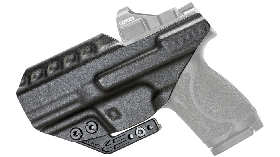 CYA Supply Co. RIDGE IWB Holster for Smith&amp;Wesson, M&amp;P M2.0 Compact 4in , Right Hand Draw, Black, Small, RDG0241