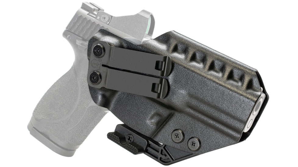 CYA Supply Co. RIDGE IWB Holster for Smith&amp;Wesson, M&amp;P M2.0 Compact 4in , Right Hand Draw, Black, Small, RDG0241