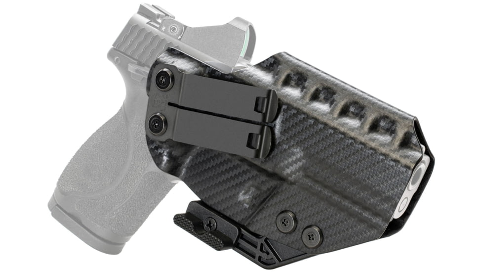 CYA Supply Co. RIDGE IWB Holster for Smith&amp;Wesson, M&amp;P M2.0 Compact 4in , Right Hand Draw, Carbon Fiber, Small, RDG0245