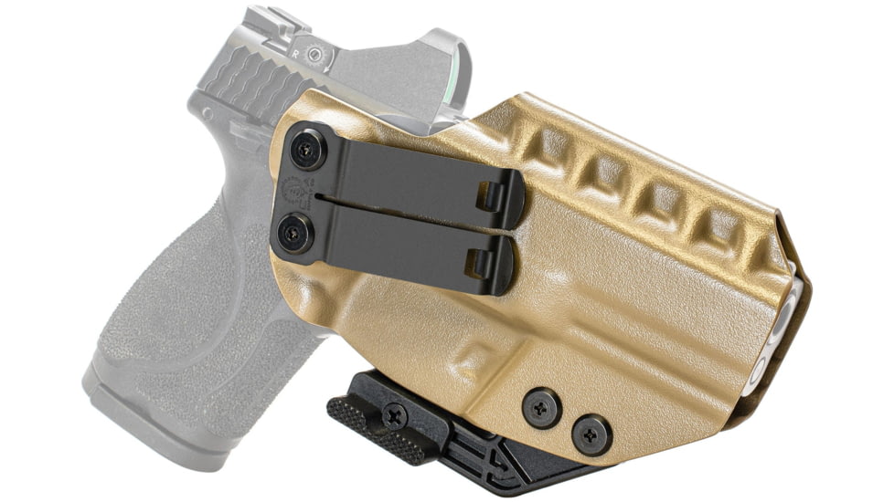 CYA Supply Co. RIDGE IWB Holster for Smith&amp;Wesson, M&amp;P M2.0 Compact 4in , Right Hand Draw, Flat Dark Earth, Small, RDG0243
