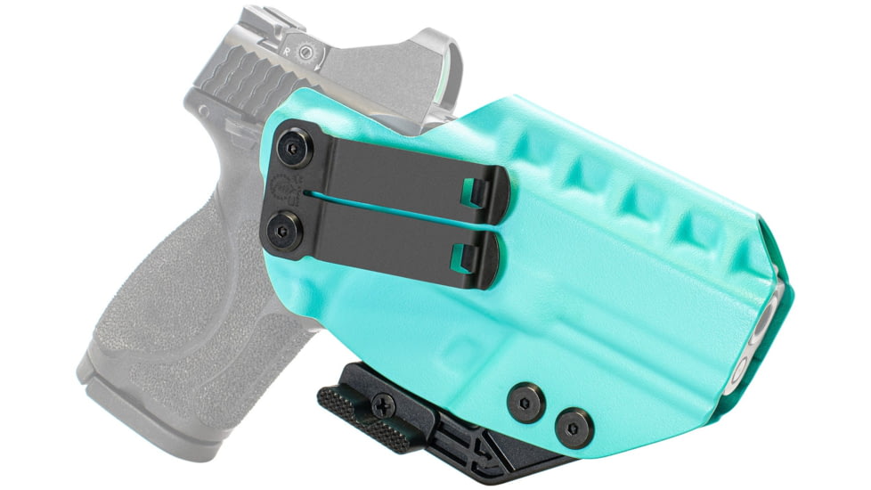 CYA Supply Co. RIDGE IWB Holster for Smith&amp;Wesson, M&amp;P M2.0 Compact 4in , Right Hand Draw, Teal Blue, Small, RDG0247