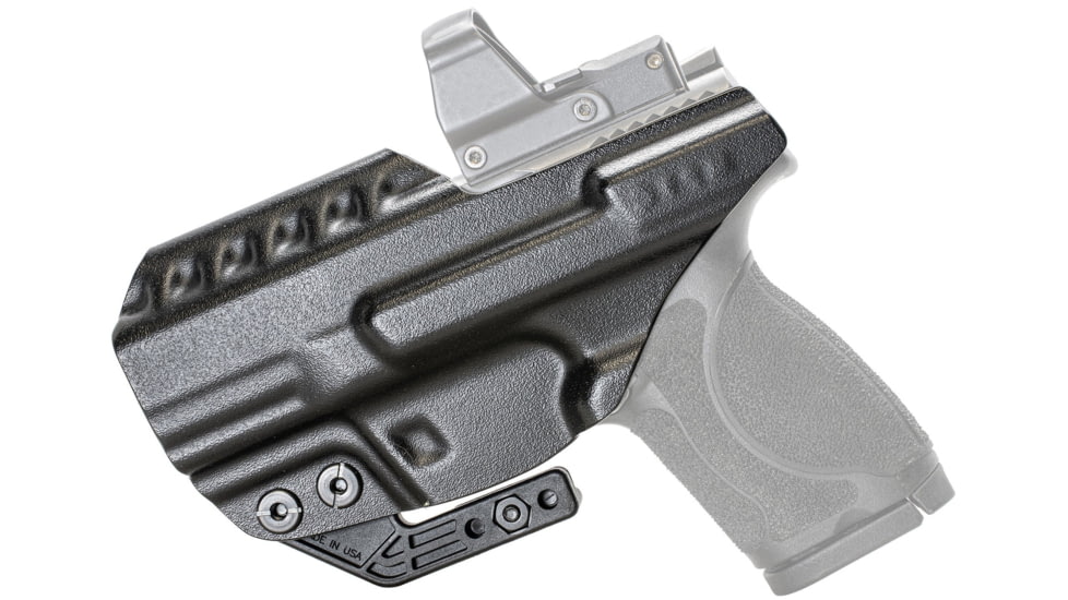 CYA Supply Co. RIDGE IWB Holster for Smith&amp;Wesson M&amp;P M2.0 Compact/Subcompact 3.6in , Right Hand Draw, Black, Small, RDG0221