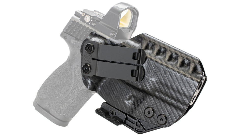 CYA Supply Co. RIDGE IWB Holster for Smith&amp;Wesson M&amp;P M2.0 Compact/Subcompact 3.6in , Right Hand Draw, Carbon Fiber, Small, RDG0225