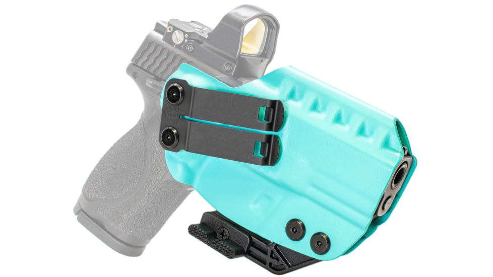 CYA Supply Co. RIDGE IWB Holster for Smith&amp;Wesson M&amp;P M2.0 Compact/Subcompact 3.6in , Right Hand Draw, Teal Blue, Small, RDG0227