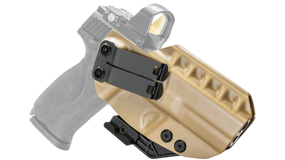 CYA Supply Co. RIDGE IWB Holster for Smith&amp;Wesson, M&amp;P M2.0 Fullsize 4.25in, Right Hand Draw, Flat Dark Earth, Small, RDG0253