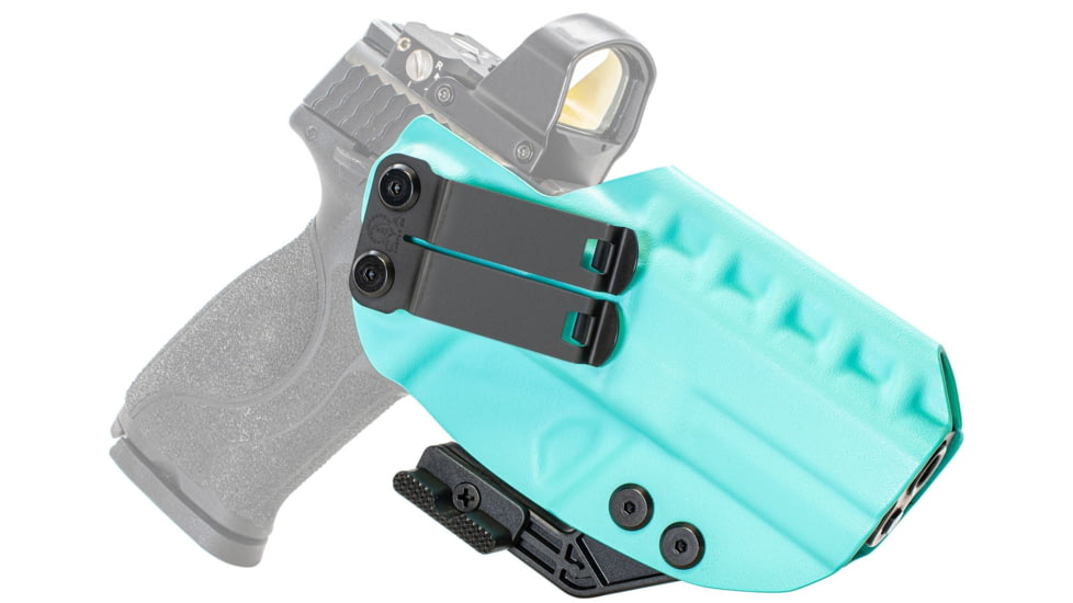 CYA Supply Co. RIDGE IWB Holster for Smith&amp;Wesson, M&amp;P M2.0 Fullsize 4.25in, Right Hand Draw, Teal Blue, Small, RDG0257