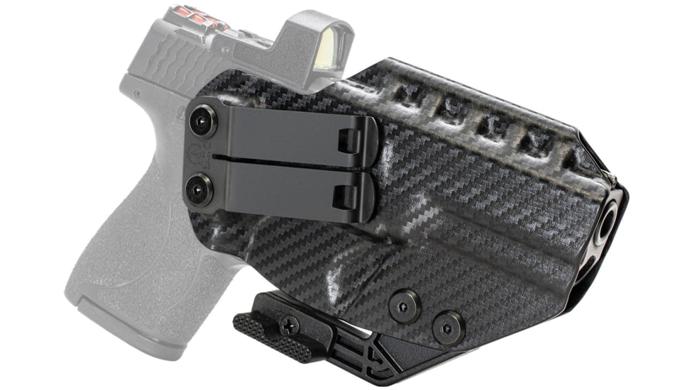 CYA Supply Co. RIDGE IWB Holster for Smith&amp;Wesson,M&amp;P Shield M2.0 4in , Right Hand Draw, Carbon Fiber, Small, RDG0215