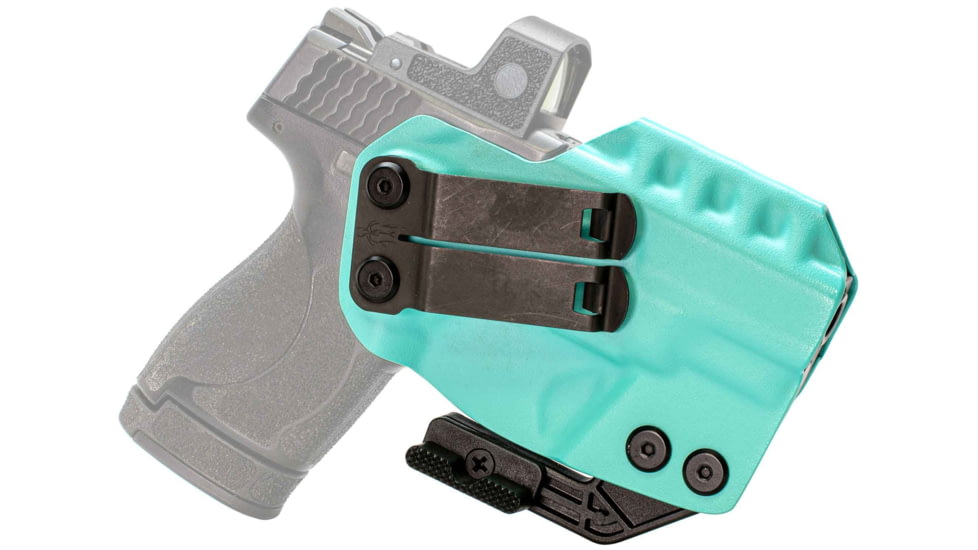CYA Supply Co. RIDGE IWB Holster for Smith&amp;Wesson, M&amp;P Shield M2.0 &amp; M&amp;P Shield Plus 3.1in, Right Hand Draw, Teal Blue, Small, RDG0007