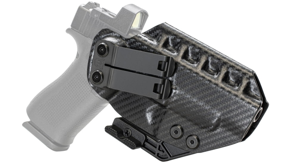 CYA Supply Co. RIDGE IWB Holster,Glock, 48 / 48 MOS, Right Hand Draw, Carbon Fiber, Small, RDG0235