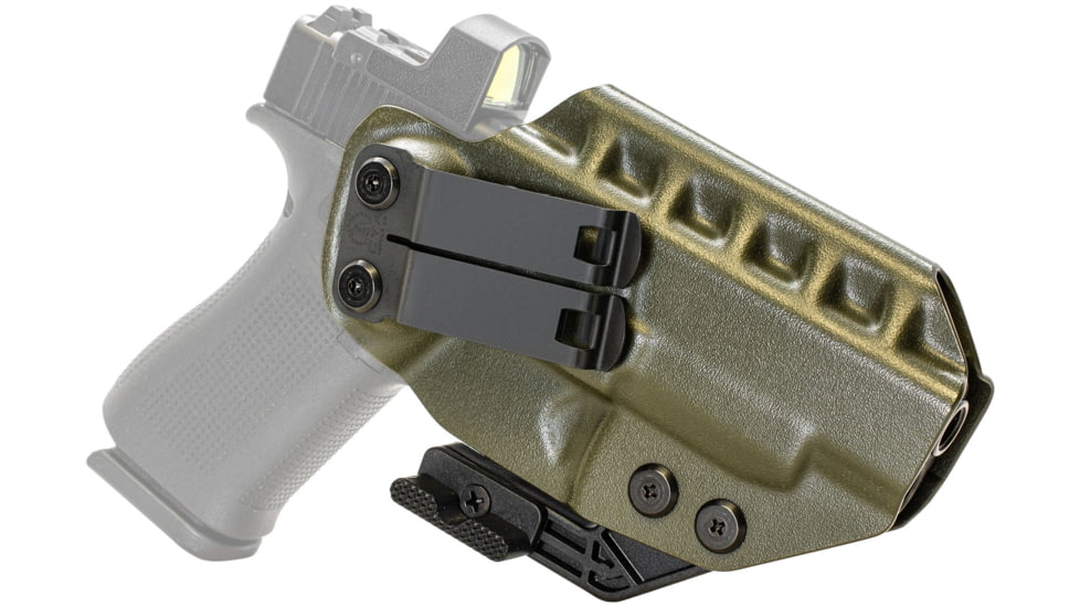 CYA Supply Co. RIDGE IWB Holster,Glock, 48 / 48 MOS, Right Hand Draw, Olive Drab, Small, RDG0239