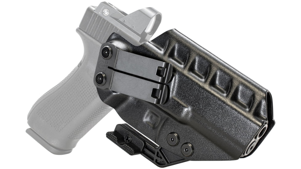 CYA Supply Co. RIDGE IWB Holster,Glock, Glock 17 GEN 3-5 Glock 22 / 31 Gen 3-4, Right Hand Draw, Black, Small, RDG0201