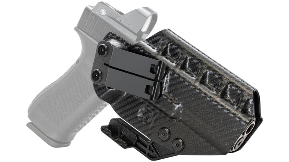 CYA Supply Co. RIDGE IWB Holster,Glock, Glock 17 GEN 3-5 Glock 22 / 31 Gen 3-4, Right Hand Draw, Carbon Fiber, Small, RDG0205
