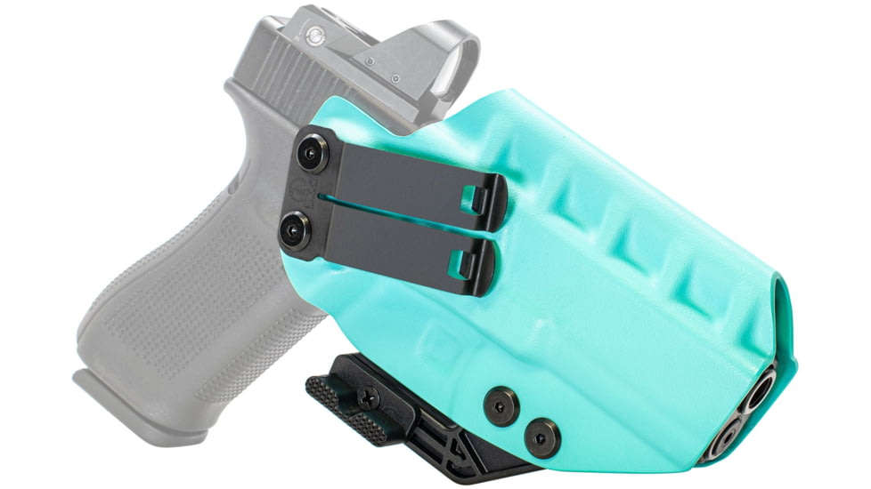 CYA Supply Co. RIDGE IWB Holster,Glock, Glock 17 GEN 3-5 Glock 22 / 31 Gen 3-4, Right Hand Draw, Teal Blue, Small, RDG0207