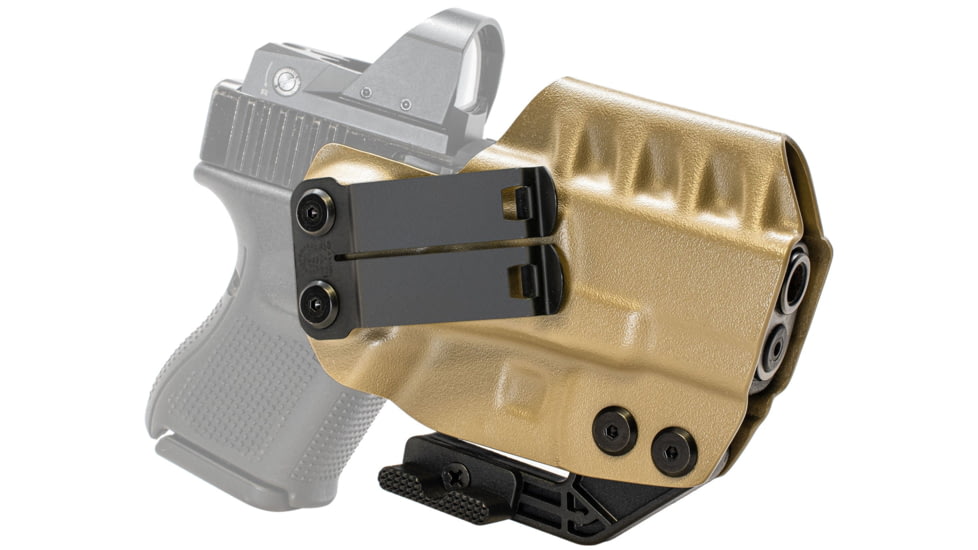 CYA Supply Co. RIDGE IWB Holster,Glock, Glock 26 Gen 3-5 Glock 27 / 33 Gen 3-4, Right Hand Draw, Flat Dark Earth, Small, RDG0183