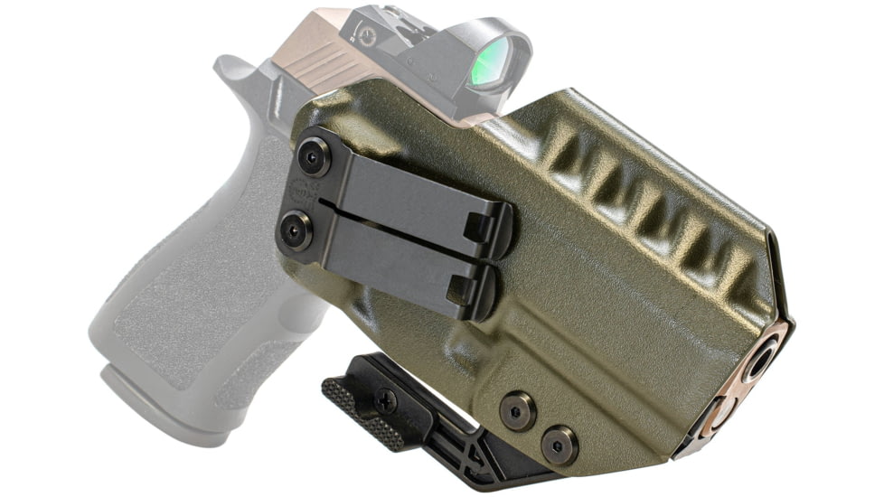 CYA Supply Co. RIDGE IWB Holster, Sig Sauer, P320 Xcarry, Right Hand Draw, Olive Drab, Small, RDG0119