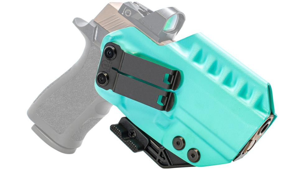 CYA Supply Co. RIDGE IWB Holster, Sig Sauer, P320 Xcarry, Right Hand Draw, Teal Blue, Small, RDG0117