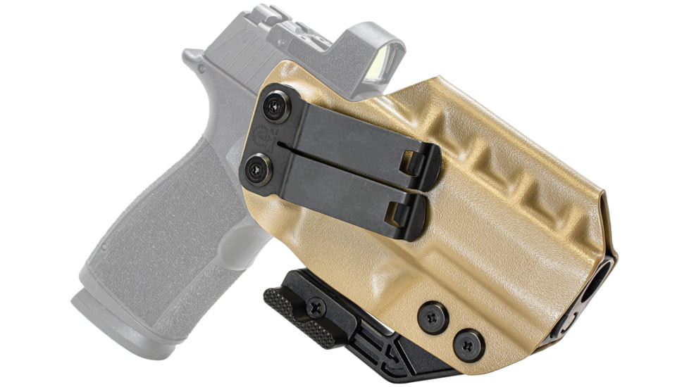 CYA Supply Co. RIDGE IWB Holster,Sig Sauer, P365 XMACRO, Right Hand Draw, Flat Dark Earth, Small, RDG0273