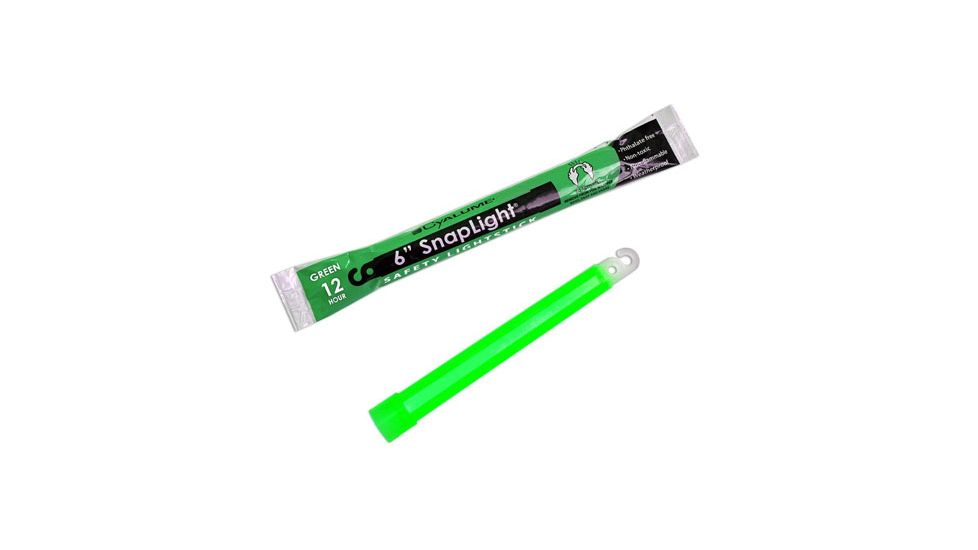 Cyalume Snaplight 6'' Green 12 Hr Each 9-08011
