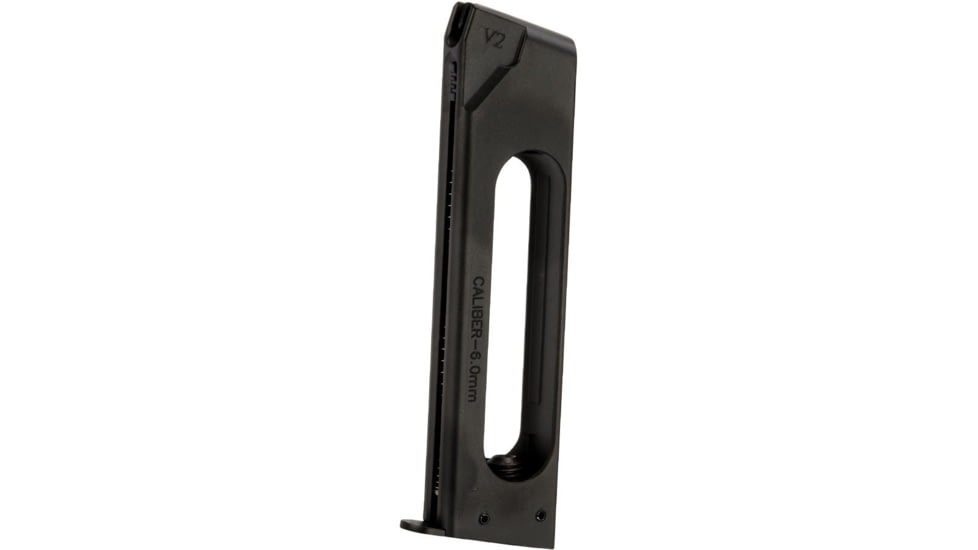 Cybergun / Spartan Military &amp; Law Enforcement CO2 Magazine for Colt M45 /1911 Series Non-Blowback Airsoft Pistols by Cybergun, Black, Small, 48656