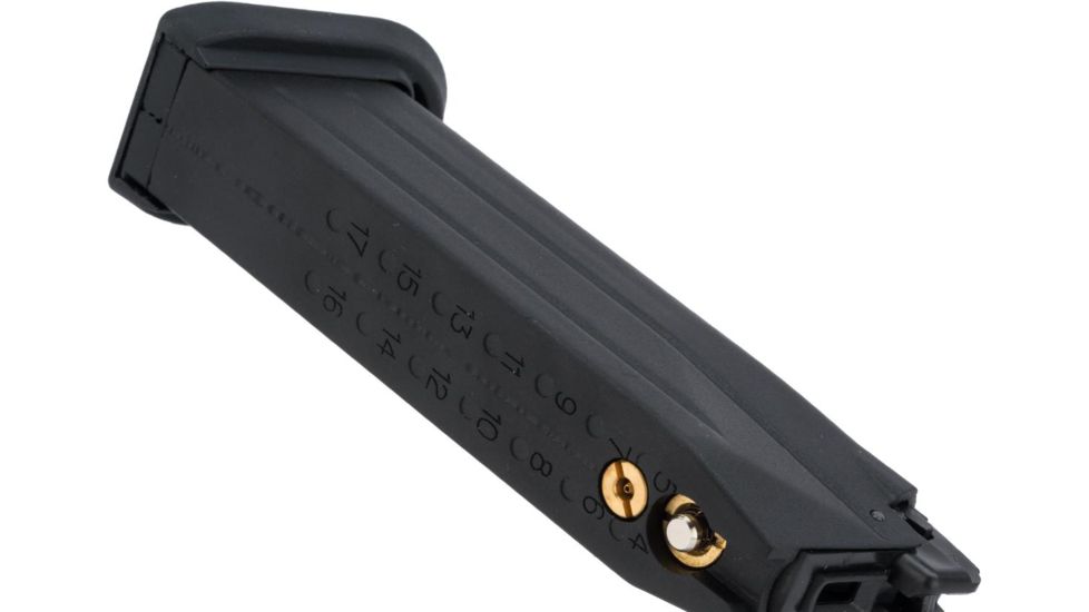 Cybergun / Spartan Military &amp; Law Enforcement FN Herstal Licensed 25rd Magazine For FNS-9 Gas Blowback Pistols, Black, Small, 50123 - CB9-MAG-FNS-BK01