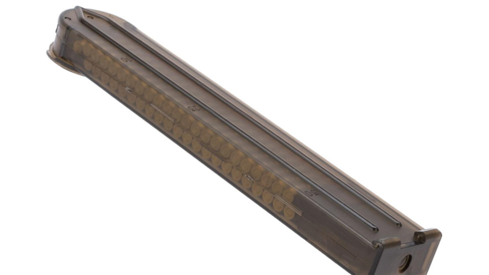 Cybergun / Spartan Military &amp; Law Enforcement FN Herstal Licensed 70rd Mid Cap Magazine for P90 Series Airsoft AEG, Black, Small, 205018