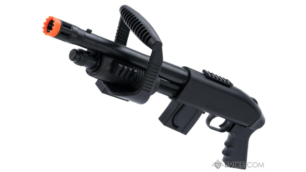 Cybergun / Spartan Military &amp; Law Enforcement Mossberg Licensed M590 Chainsaw Airsoft Shotgun, Black, 270752-W