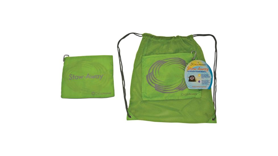 Cycleaware Stow-away Reflec Packable Grn 01-8000GRN