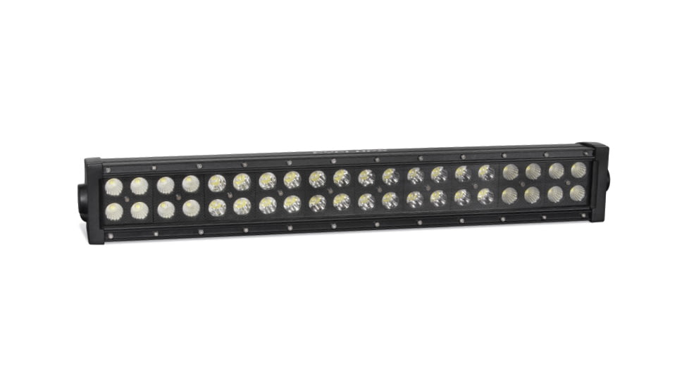 Cyclops 21.5in 120W Dual Color Light Bar 120W / 8400 Lumens White / 7200 Green Lumens/ 40 LED Side Mount, Blackout, CYC-LBDR120DUAL