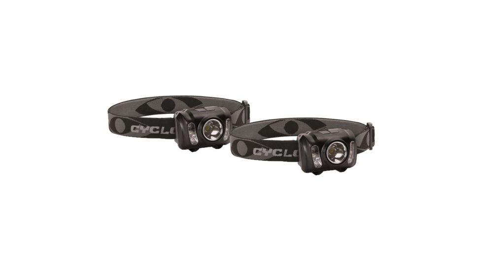 Cyclops 210 Lumen Headlamp w/ adjustable headband 2 Pk, CYC-HL210-2PK