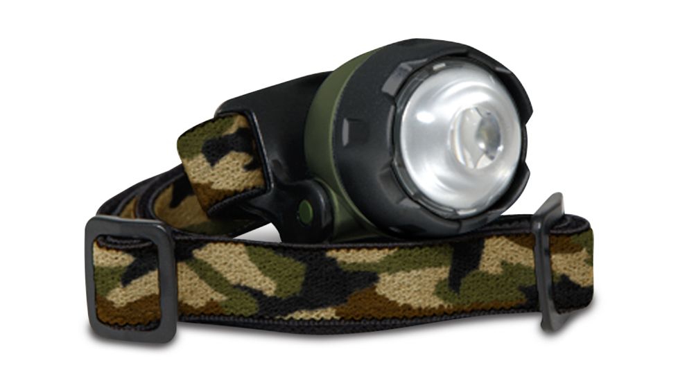 Cyclops Atom LED Magnifier Headlamp w/ Camo Headband CYC-ULH1-CMO