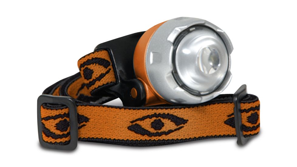 Cyclops Atom LED Magnifier Headlamp w/ Orange Headband CYC-ULH1-O