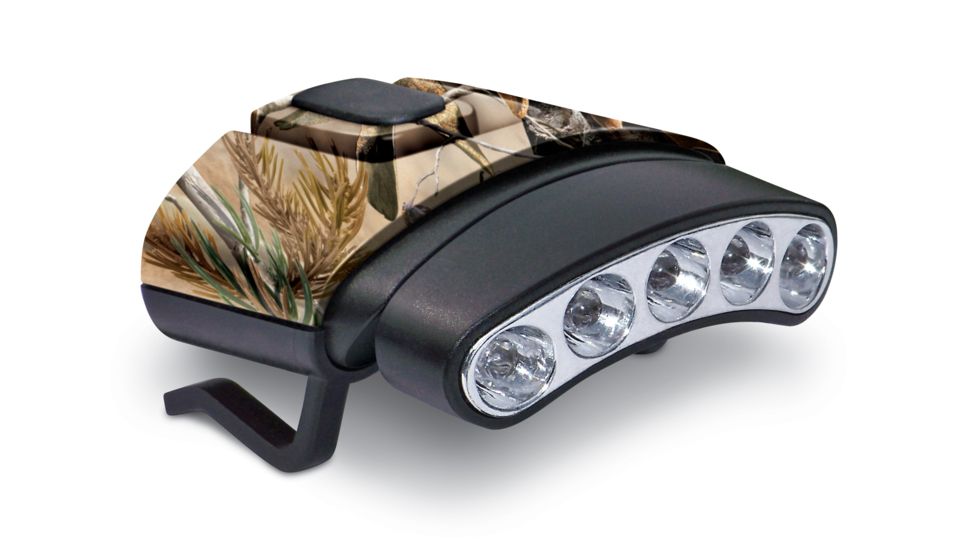 Cyclops The Tilt 5 LED Hat Clip Light with NXT Camo Shell CYC-HCDT-WGNXT