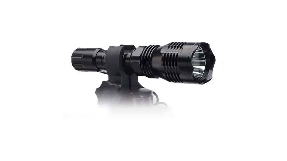 Cyclops Scope Mounted Varmint Light, Rechargeable LED Flashlight w/ Green LED, 250 Lumens, Box, CYC-VB250