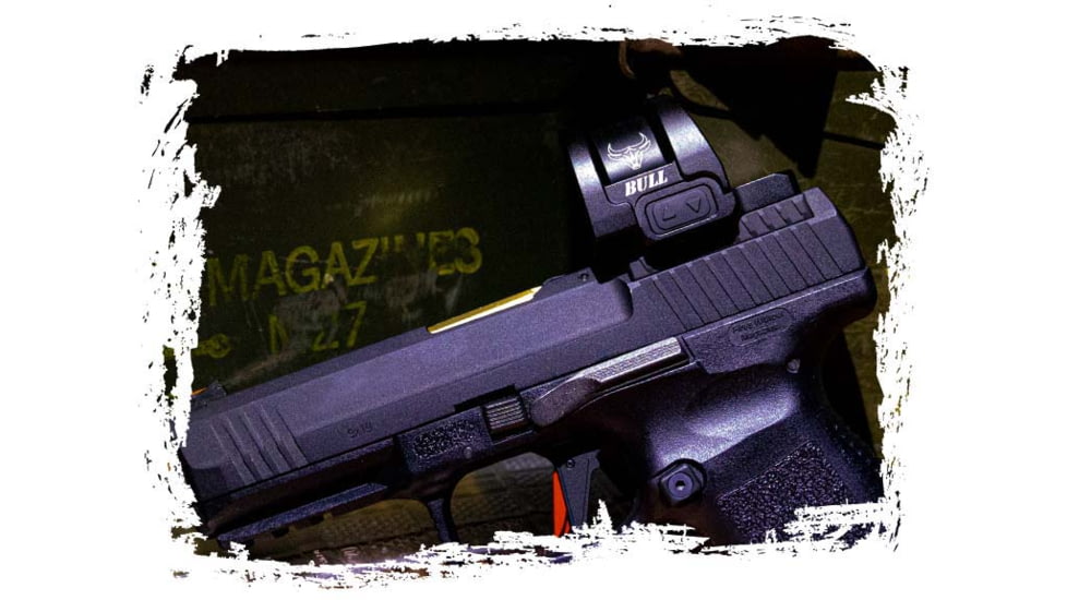 Cyelee Optics BULL PRO Reflex Red Dot Sight, 1x34.5x26mm, 3 MOA Dot, Black, X003XV5CCZ