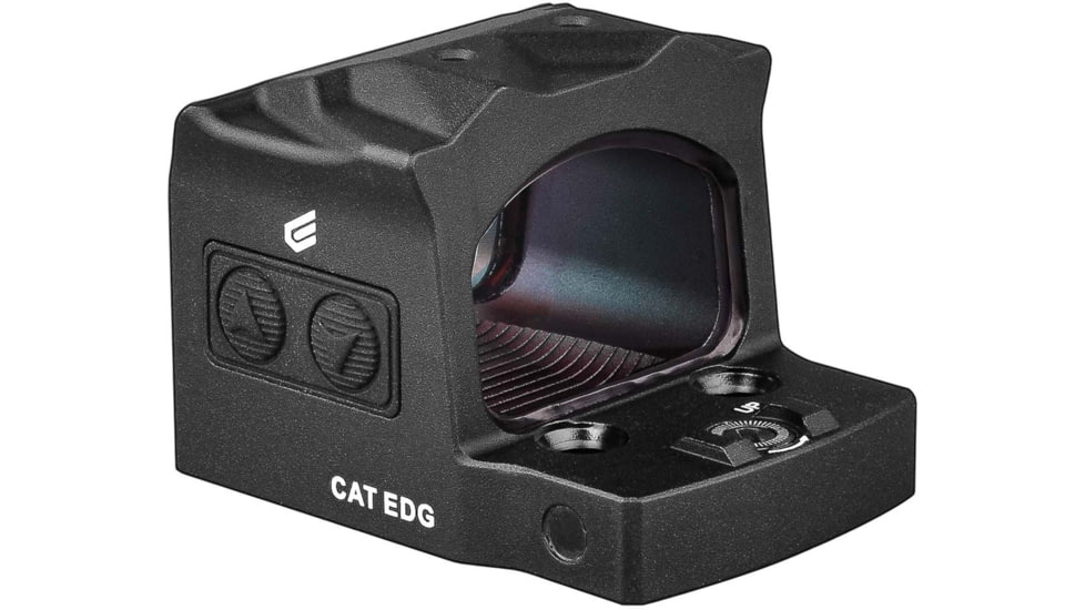 Cyelee Optics CAT EDG Reflex Red Dot Sight, 1x23x16mm, 3 MOA Dot, Black, CO-CAT-EDG