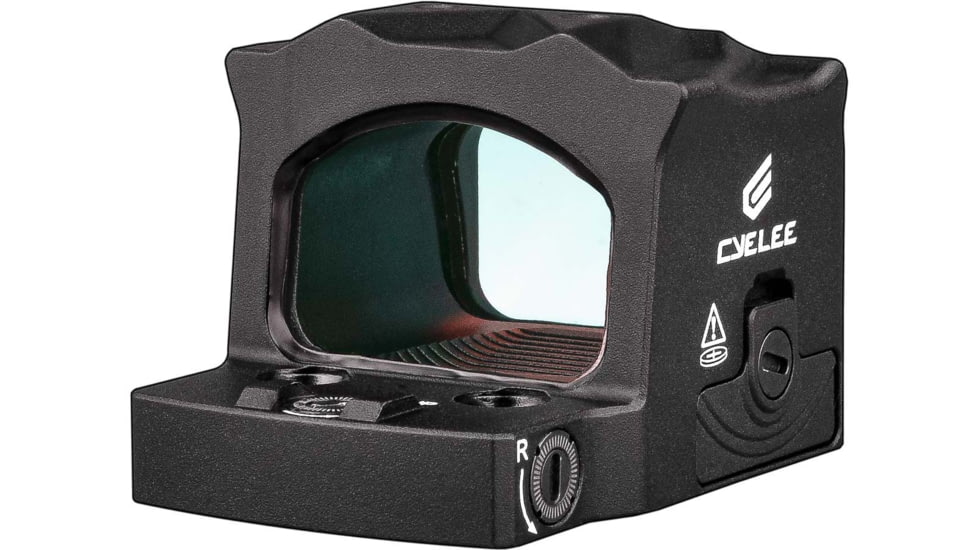 Cyelee Optics CAT EDG Reflex Red Dot Sight, 1x23x16mm, 3 MOA Dot, Black, CO-CAT-EDG