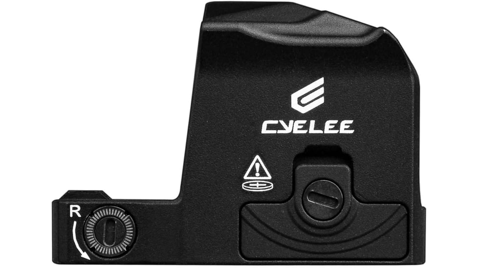 Cyelee Optics CAT EDG Reflex Red Dot Sight, 1x23x16mm, 3 MOA Dot, Black, CO-CAT-EDG