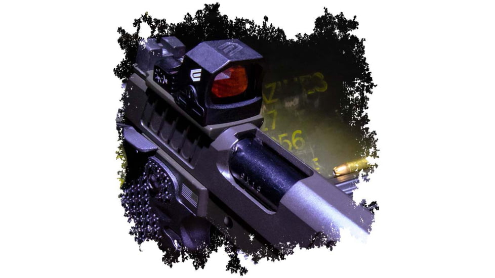 Cyelee Optics CAT PRO Reflex Red Dot Sight, 1x21x16.5mm, 3 MOA Dot, Black, X003LR8ZHZ