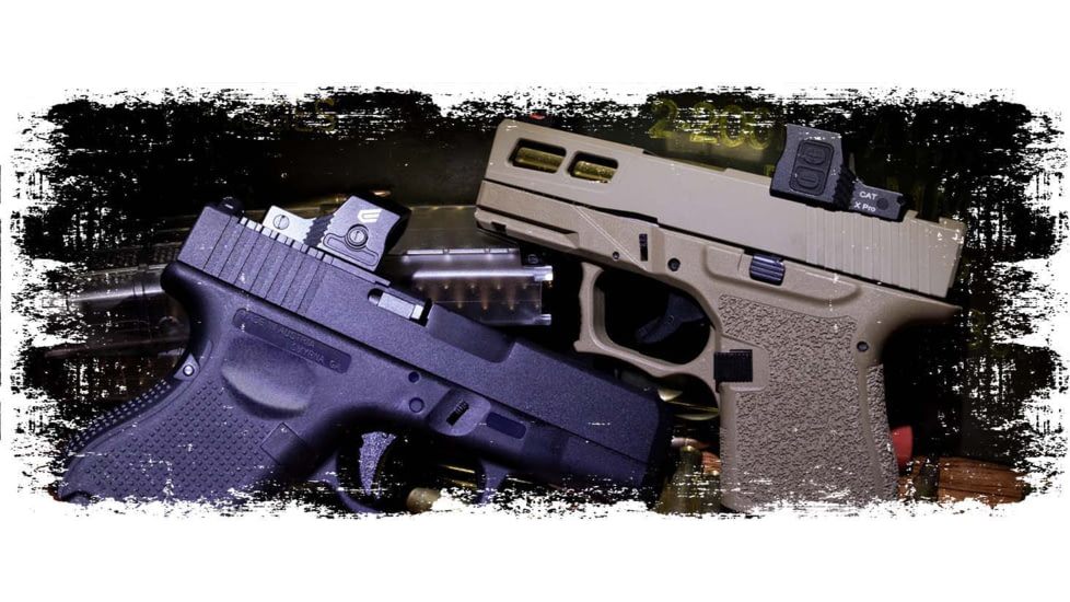 Cyelee Optics CAT X PRO Reflex Red Dot Sight, 1x21x16.5mm, 3 MOA Dot/30 MOA Circle, Black, X003ZVATAX