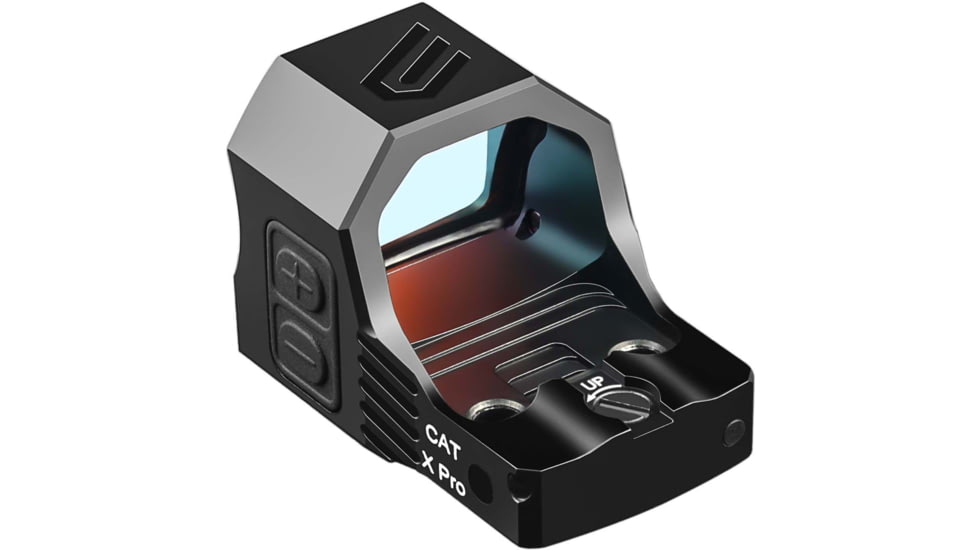 Cyelee Optics CAT X PRO Reflex Red Dot Sight, 1x21x16.5mm, 3 MOA Dot/30 MOA Circle, Black, X003ZVATAX